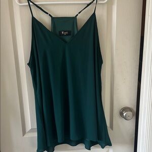 Dark Green Women's Top